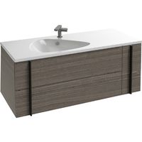 Тумба под раковину Jacob Delafon Nouvelle Vague 120 EB3036-E73 подвесная Фактурный дуб — фото 1, Тумбы под раковину