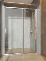 Товар: Душевая дверь в нишу Orange E02-140TCR 140 профиль Хром стекло прозрачное - фото 3 Душевая дверь в нишу Orange E02-140TCR 140 профиль Хром стекло прозрачное — фото 3, Душевые двери в нишу