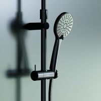 Душевая система Damixa Jupiter 977730300 Черная матовая — фото 2, Душевое оборудование. Душевая программа