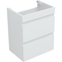 Товар: Тумба под раковину Aquanet Нота New 50 335416 подвесная Белый глянец - фото 10 Тумба под раковину Aquanet Нота New 50 335416 подвесная Белый глянец — фото 10, Мебель для ванной