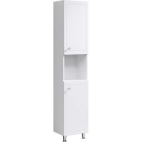 Шкаф пенал Aqwella Франческа 40 FR0504 Белый — фото 1, Пеналы для ванной комнаты