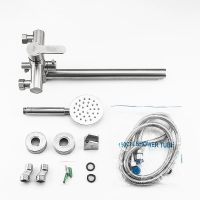 Смеситель для ванны Frap H801 F22801 универсальный Сатин — фото 9, Смеситель для ванны