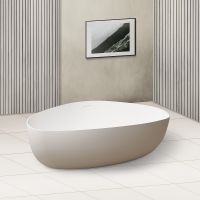 Ванна из искусственного камня Abber Stein 180x130 AS9608 без гидромассажа — фото 3, Ванны