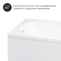 Акриловая ванна AM.PM Spirit 180х80 W72A-180-080W-A2 без гидромассажа — фото 7, Акриловые ванны