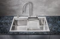 Товар: Кухонная мойка Milacio Denia 75 MC.77420 Нержавеющая сталь - фото 3 Кухонная мойка Milacio Denia 75 MC.77420 Нержавеющая сталь — фото 3, Кухонные мойки