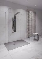 Товар: Душевой поддон из искусственного камня Starohome Solid 140х80 1237833 Grey Matt - фото 2 Душевой поддон из искусственного камня Starohome Solid 140х80 1237833 Grey Matt — фото 2, Душевые поддоны