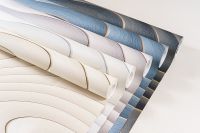 Обои Артекс Selena 10819-02 Винил на флизелине (1,06*10,05) Серый, Абстракция — фото 4, Обои для стен