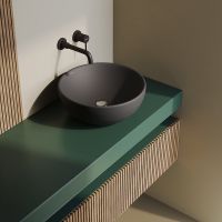 Товар: Раковина-чаша Berges Mascon 45 181022 Антрацит матовый - фото 3 Раковина-чаша Berges Mascon 45 181022 Антрацит матовый — фото 3, Раковины накладные