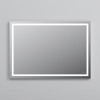 Зеркало AM.PM Gem 100 M91AMOX1001WG с подсветкой с механическим выключателем — фото 6, Мебель для ванной