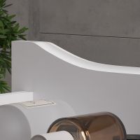 Тумба под раковину Volna Lake 60.2Y tpLAKE60.2Y-01 подвесная Белая — фото 6, Тумбы под раковину