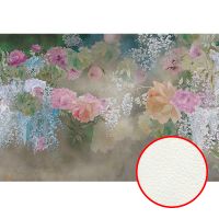 Фреска Ortograf Flower Dreams 31614 Фактура флок FLK Флизелин (4,3*2,7) Разноцветный, Цветы арт-31614 (флок FLK) — фото 1, Фрески