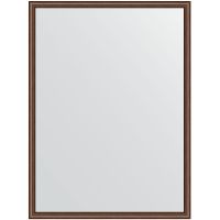 Зеркало Evoform Definite 78х58 BY 0637 в багетной раме - Орех 22 мм — фото 1, Мебель для ванной