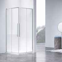 Душевой уголок Vincea Slim-N 100x80 VSS-4SN8010CL профиль Хром стекло прозрачное — фото 1, Прямоугольные душевые уголки