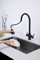 Смеситель для кухни Paulmark Lange La214212-401 Антрацит — фото 7, Смесители для кухни