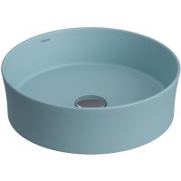 Раковина-чаша Berges Ego SL 38 181291 Голубая матовая — фото 1, Раковины накладные