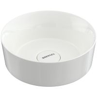 Раковина-чаша Berges Mascon 40 181005 Белая глянцевая — фото 1, Раковины накладные