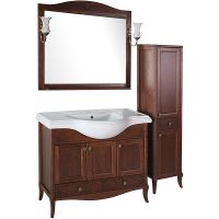 Товар: Тумба под раковину ASB-Woodline Салерно 105 9697 Антикварный орех - фото 5 Тумба под раковину ASB-Woodline Салерно 105 9697 Антикварный орех — фото 5, Мебель для ванной