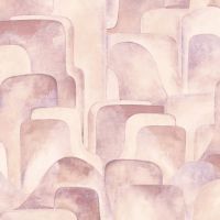 Обои Zambaiti Parati Savana 77537 Винил на флизелине (0,53*10,05) Бежевый/Розовый, Абстракция/Геометрия — фото 1, Обои для стен