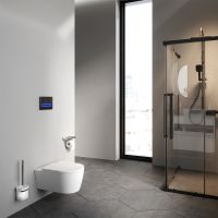 Унитаз AM.PM Func FlashClean C8F1701MWSC подвесной Белый матовый с сиденьем Микролифт — фото 16, Унитазы