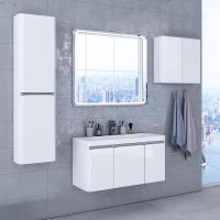 Подвесной шкаф Aquaton Шерилл 56 1A206603SH010 Белый — фото 3, Шкафы для ванной