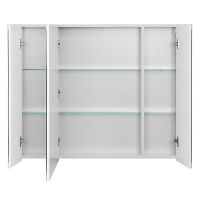 Зеркальный шкаф Aquaton Нортон 100 1A249302NT010 Белый глянец — фото 2, Мебель для ванной