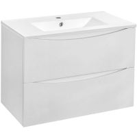 Тумба под раковину Vincea Mia 75 VMC-2MA750GW подвесная G.White — фото 1, Тумбы под раковину