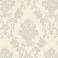 Обои Bernardo Bartalucci Palazzo 5045-2 Винил на флизелине (1,06*10,05) Серый, Дамаск — фото 1, Обои для стен