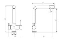 Смеситель для кухни Migliore Fortis 26618 Хром — фото 5, Смесители