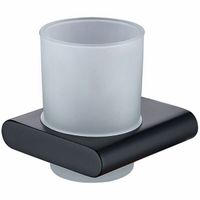 Стакан для зубных щеток Kaiser KH-2725 Черный — фото 1, Мыльницы