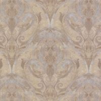Обои Decori-Decori Bukhara 82777 Винил на флизелине (1,06*10,05) Бежевый/Серый, Дамаск — фото 1, Обои для стен