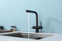 Смеситель для кухни Splenka S70.61.06 Черный матовый — фото 4, Смесители