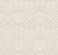 Обои Milassa Gem Gem2 002/1 Флизелин (1*10,05) Бежевый, Дамаск — фото 1, Обои для стен