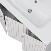 Товар: Тумба под раковину Lemark Romance 100 LM07R100T подвесная Белый глянец - фото 5 Тумба под раковину Lemark Romance 100 LM07R100T подвесная Белый глянец — фото 5, Мебель для ванной