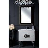 Тумба под раковину Boheme Armadi Art NeoArt 100 830-100-WH подвесная White — фото 5, Мебель для ванной