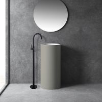 Товар: Смеситель для раковины Abber Wasser Kreis AF8141B Черный матовый - фото 2 Смеситель для раковины Abber Wasser Kreis AF8141B Черный матовый — фото 2, Смесители напольные