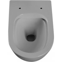 Товар: Унитаз Abber Bequem AC1103MG подвесной Серый матовый с сиденьем Микролифт - фото 3 Унитаз Abber Bequem AC1103MG подвесной Серый матовый с сиденьем Микролифт — фото 3, Унитазы