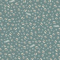 Обои AS Creation Karl Lagerfeld 37843-6 Винил на флизелине (0,53*10,05) Зеленый, Надписи — фото 1, Обои для стен