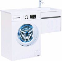 Тумба с раковиной Aquanet Токио 110 R 239209 подвесная Белая — фото 10, Тумбы с раковиной