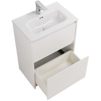 Тумба под раковину BelBagno Kraft 39 50 KRAFT39-500/390-2C-PIA-BO Bianco Opaco — фото 5, Тумбы под раковину