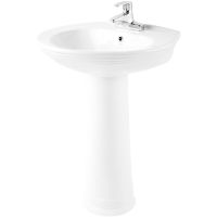 Товар: Раковина Creo Ceramique Marseille MA3000+MA3010 Белая - фото 1 Раковина Creo Ceramique Marseille MA3000+MA3010 Белая — фото 1, Раковины