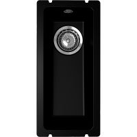 Кухонная мойка Ulgran Quartz Underground 160-07 Уголь — фото 1, Кухонные мойки