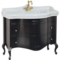 Тумба под раковину Migliore Impero 110 25964 Орех — фото 1, Тумбы под раковину