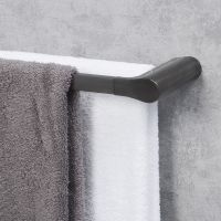 Полотенцедержатель WasserKRAFT Wiese двойной Оружейная сталь арт-K-8940 — фото 3, Полотенцедержатели