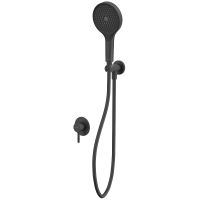 Смеситель для душа Whitecross Y black YSET02TOPBL Черный матовый — фото 1, Смесители