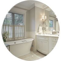 Зеркало Creto Elegante 100 21-D1000E с подсветкой с сенсорным выключателем — фото 1, Зеркала в ванную комнату