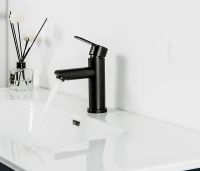 Смеситель для раковины Frap F10801-6 Черный матовый — фото 8, Смесители