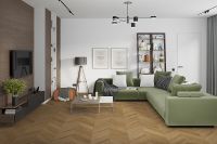 Виниловый ламинат Damy Floor Chevron LVT DF09-Ch-LVT Монсоро 600х127х2,5 мм — фото 9, Виниловый ламинат