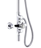 Товар: Душевая система Orange Push M01-911cr Хром - фото 3 Душевая система Orange Push M01-911cr Хром — фото 3, Душевое оборудование. Душевая программа