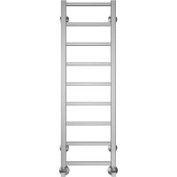 Водяной полотенцесушитель Terminus Контур П9 300х1000 Хром, нижнее подключение, G 1/2" ВР, с угловым соединением арт-4670078529664 — фото 2, Водяные полотенцесушители