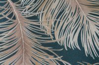 Обои Артекс Dieter Lange Avenue 10668-05 Винил на флизелине (1,06*10,05) Зеленый/Бежевый, Перья — фото 4, Обои для стен